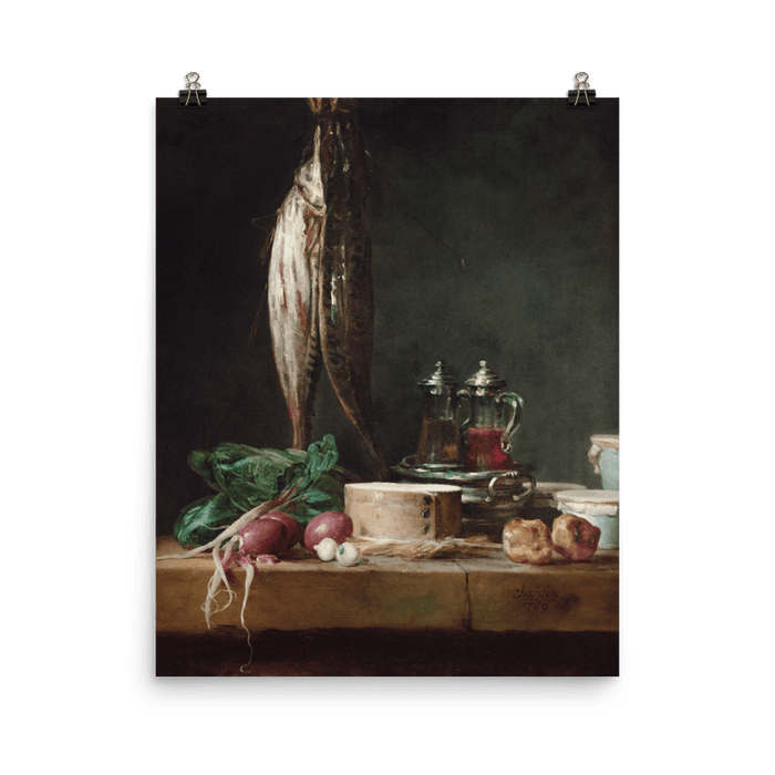 "Fish and Vegetables" Art Print - Lone Fox