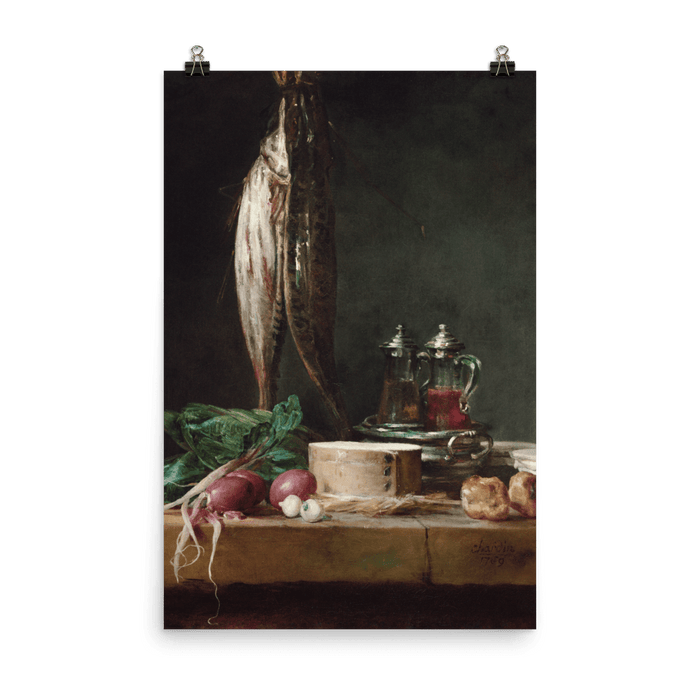 "Fish and Vegetables" Art Print - Lone Fox