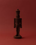 Flocked Chocolate Soldier Statue - Lone Fox