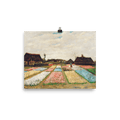 "Flower Beds in Holland" Art Print - Lone Fox