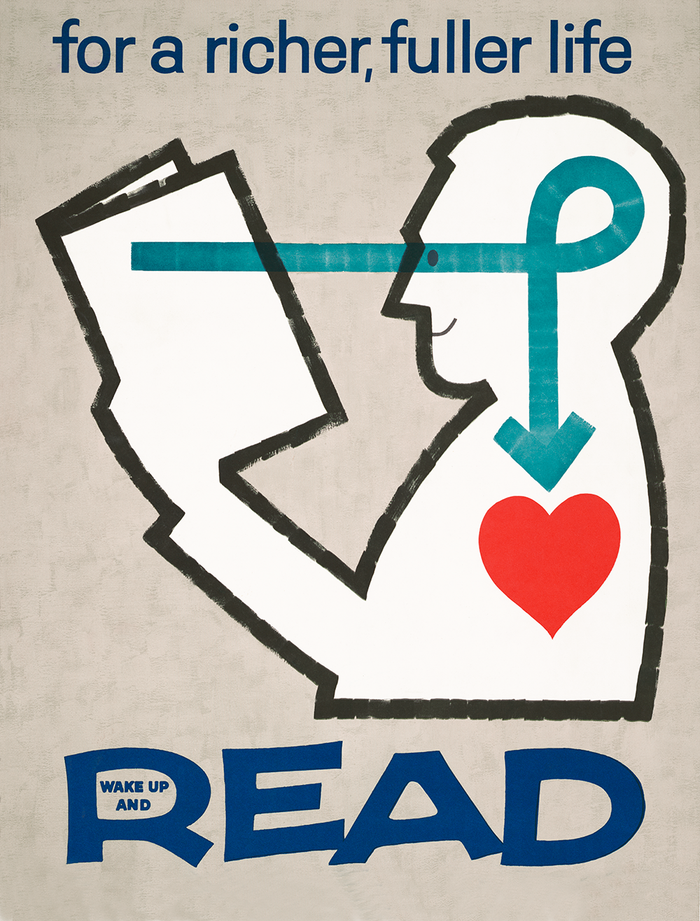 For a richer, fuller life wake up and read