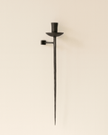 Forged Iron Wall Mounted Sconce Candle Holder - Lone Fox