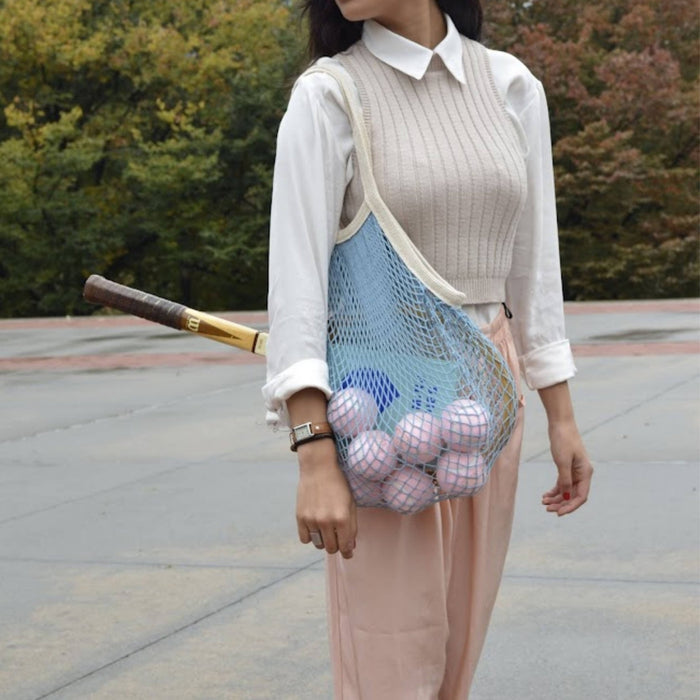 French market bag: French blue - Lone Fox