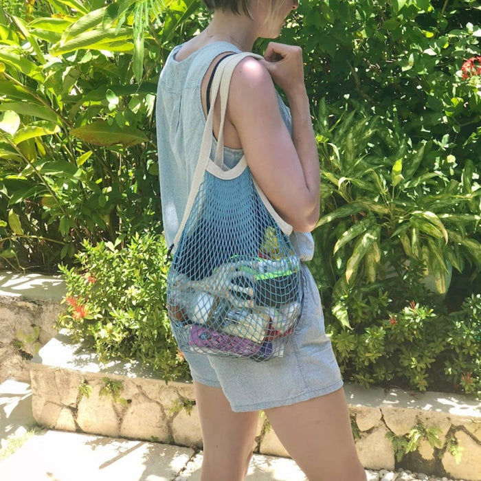 French market bag: French blue - Lone Fox