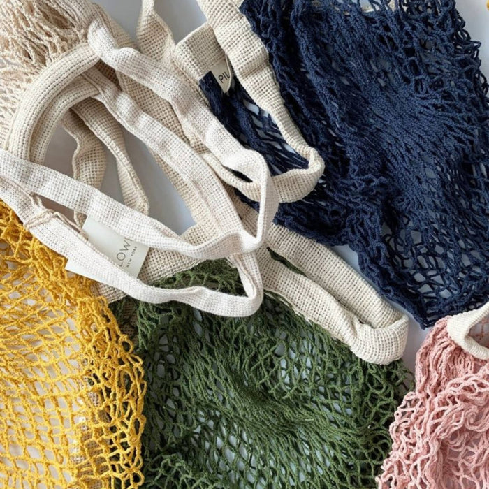 French market bag: Navy - Lone Fox