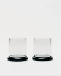 Fritter Tumbler Set, Smoke (Set of 2) - Lone Fox