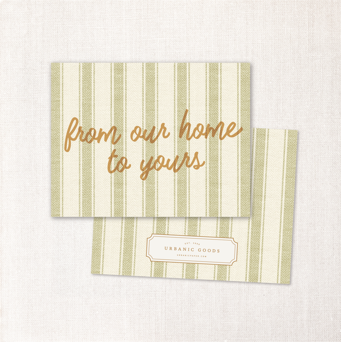 from our home to yours card