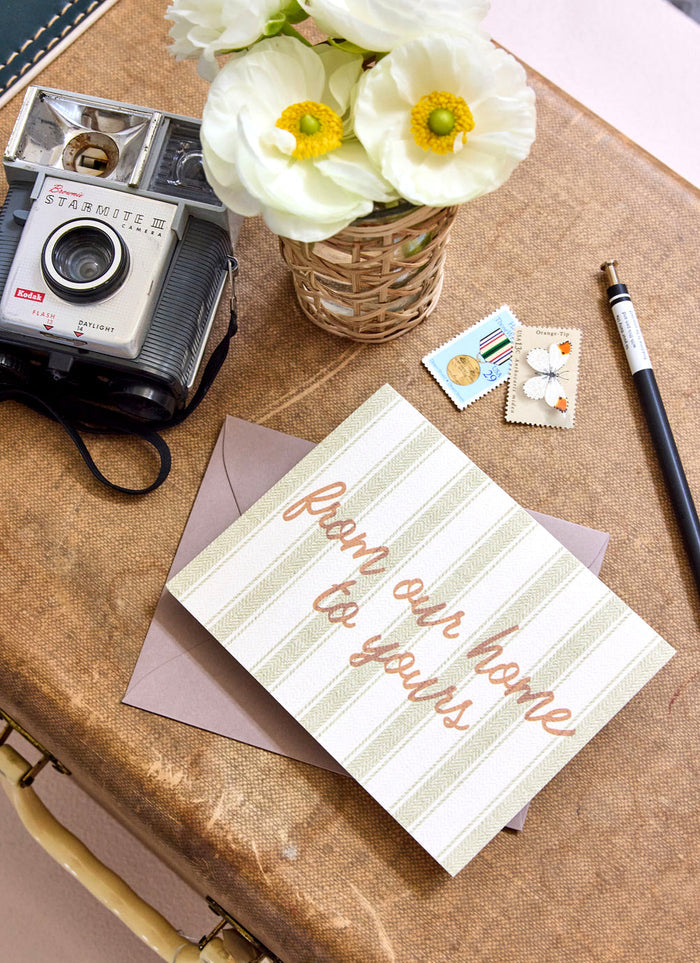 from our home to yours card