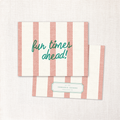 fun times ahead card