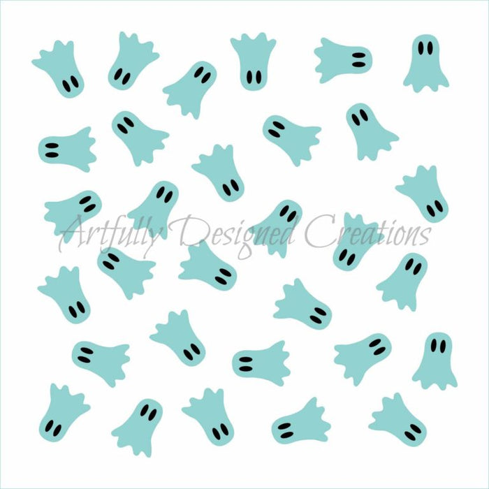Ghost  Background Stencil Background