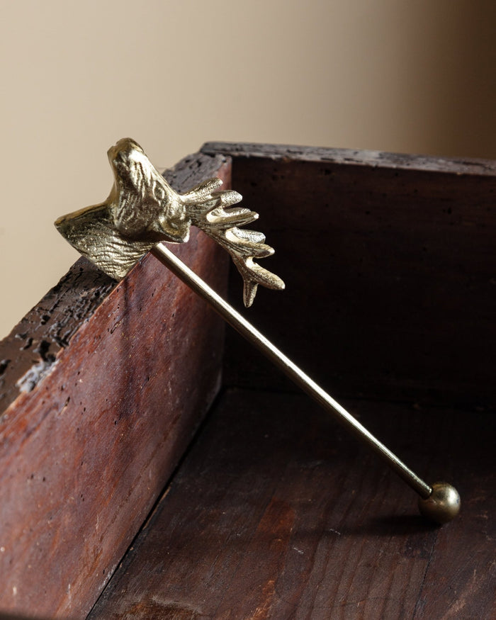 Golden Deer Candle Snuffer - Lone Fox