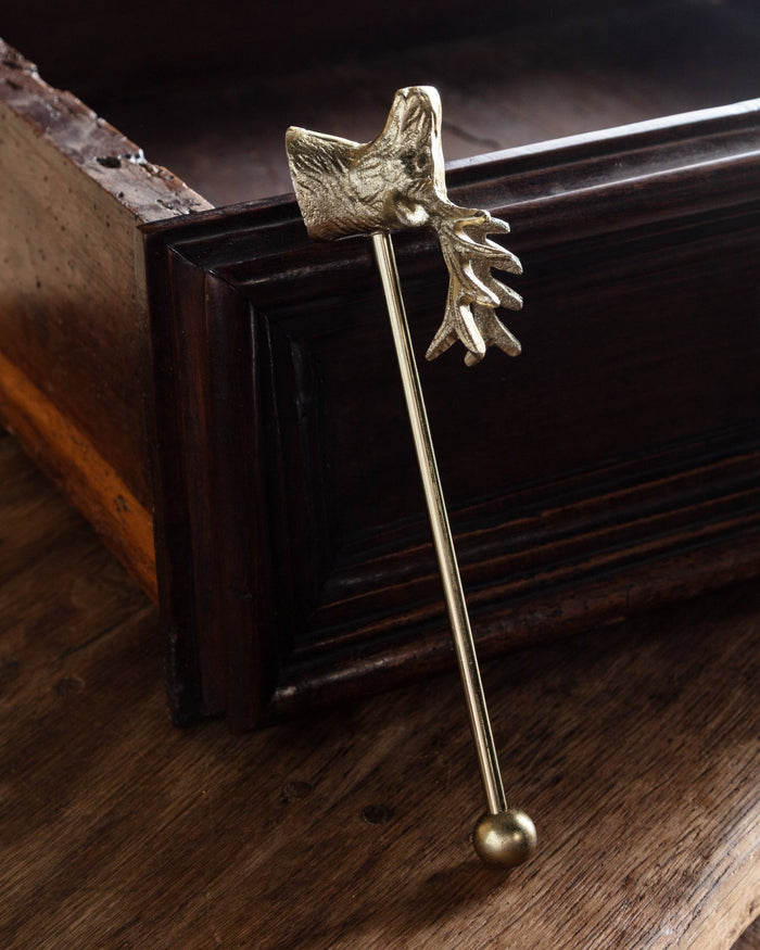Golden Deer Candle Snuffer - Lone Fox