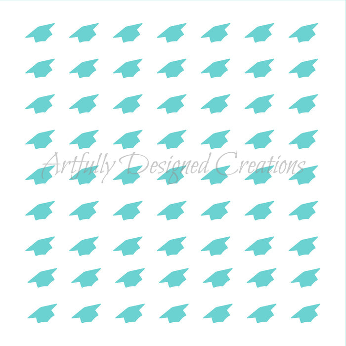 Graduation Cap Sprinkle Swipes
