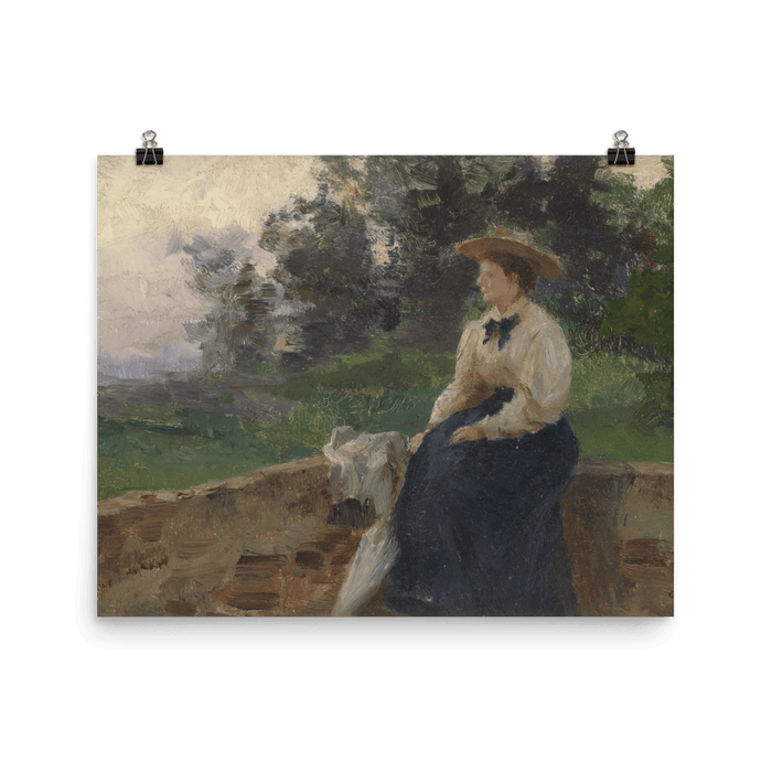 "Greta" Art Print - Lone Fox