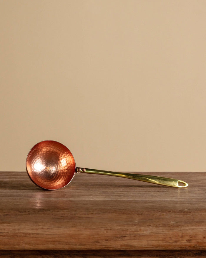 Hammered Copper & Brass Ladle - Lone Fox