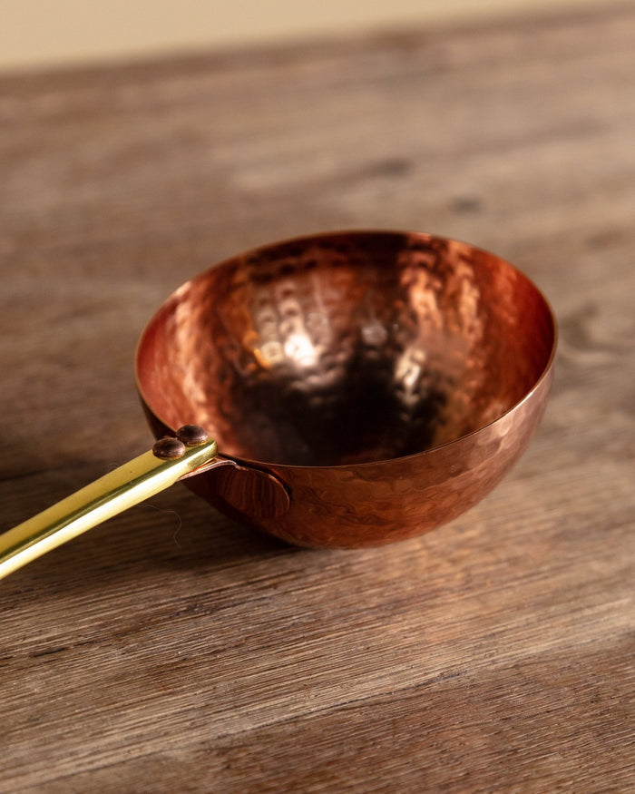 Hammered Copper & Brass Ladle - Lone Fox