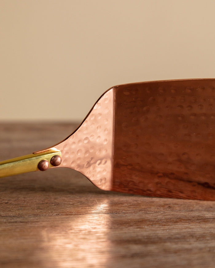Hammered Copper & Brass Spatula - Lone Fox