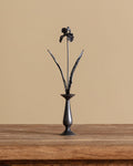 Hand Forged Iron Iris in Vase - Lone Fox