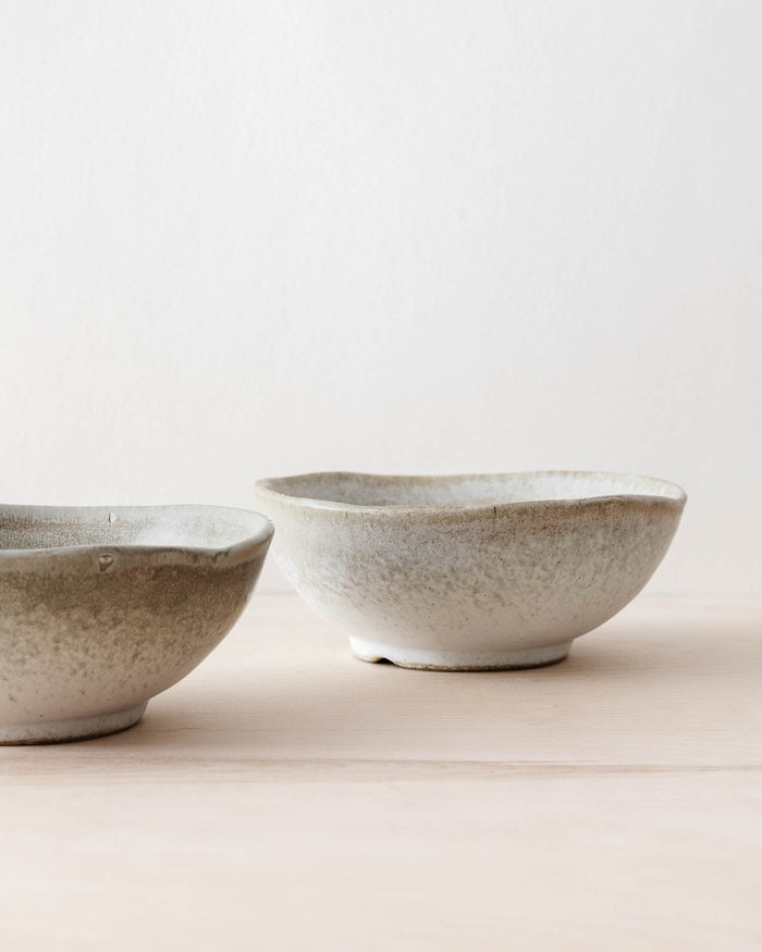 Hand Formed Dessert Bowl - Lone Fox