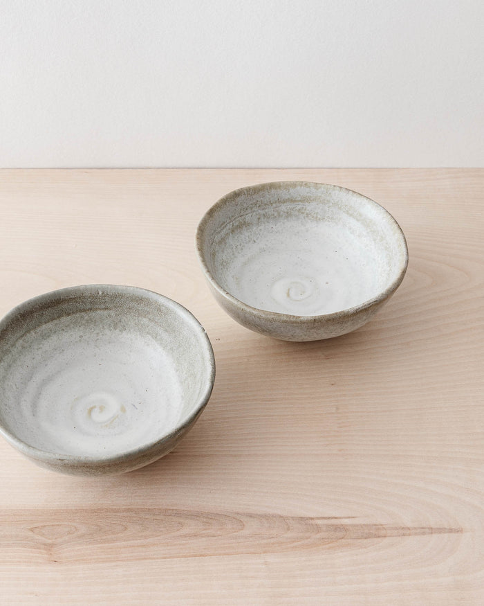 Hand Formed Dessert Bowl - Lone Fox