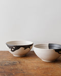 Hand Painted Blotch Stoneware Bowls (Set of 2) - Lone Fox