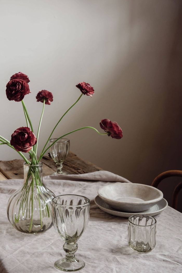 Handblown Fluted Carafe Set - Lone Fox
