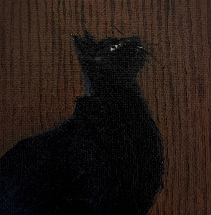 "Handsome Cat" Print: 5x5 - Lone Fox