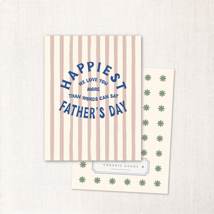 Happiest Father's Day Card