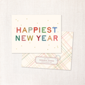 Happiest New Year (Singles or Sets of 6)