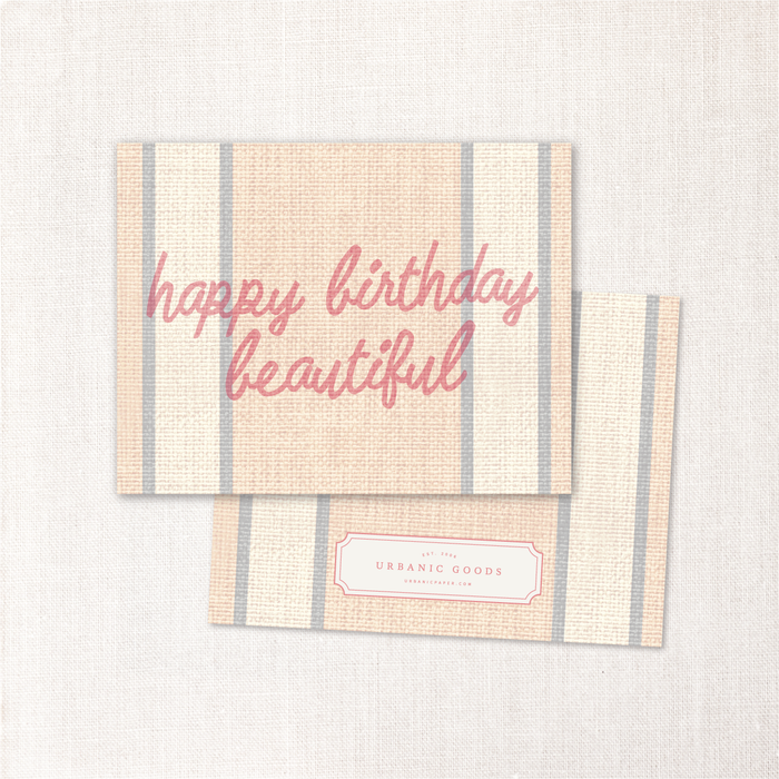 happy birthday beautiful card