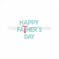 Happy Father's Day Stencil