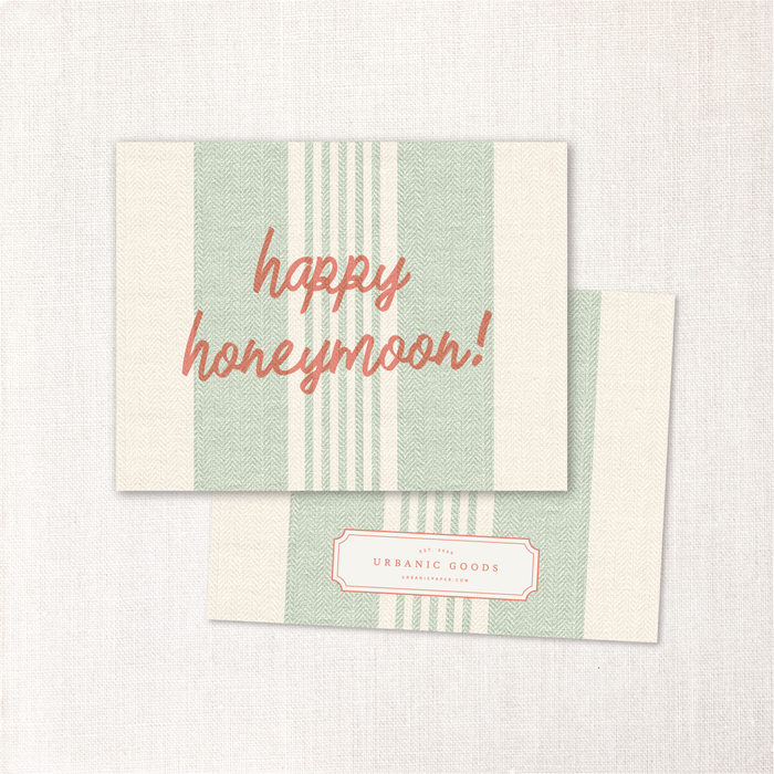 happy honeymoon card