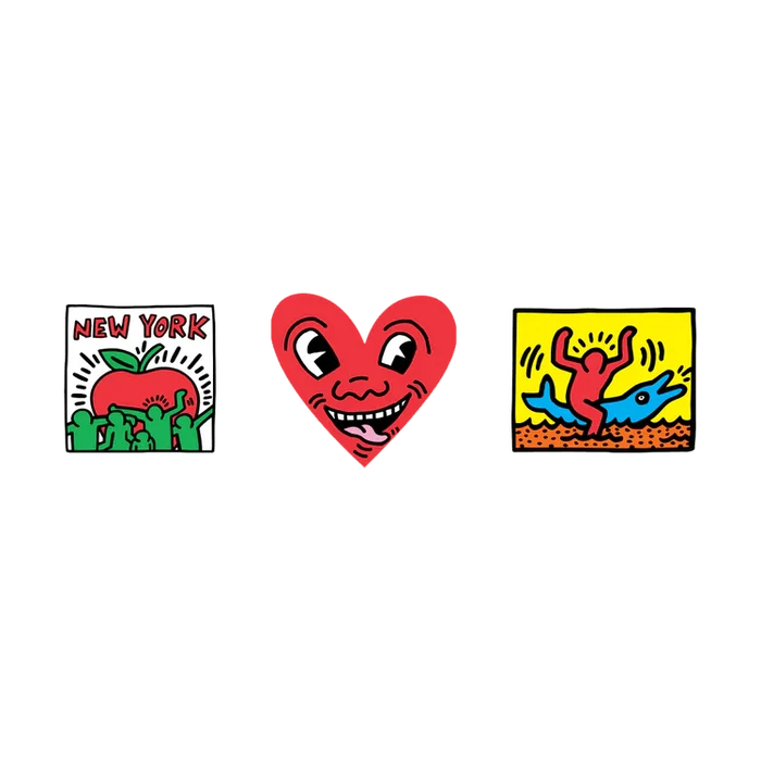 Haring's New York Sticker Pack