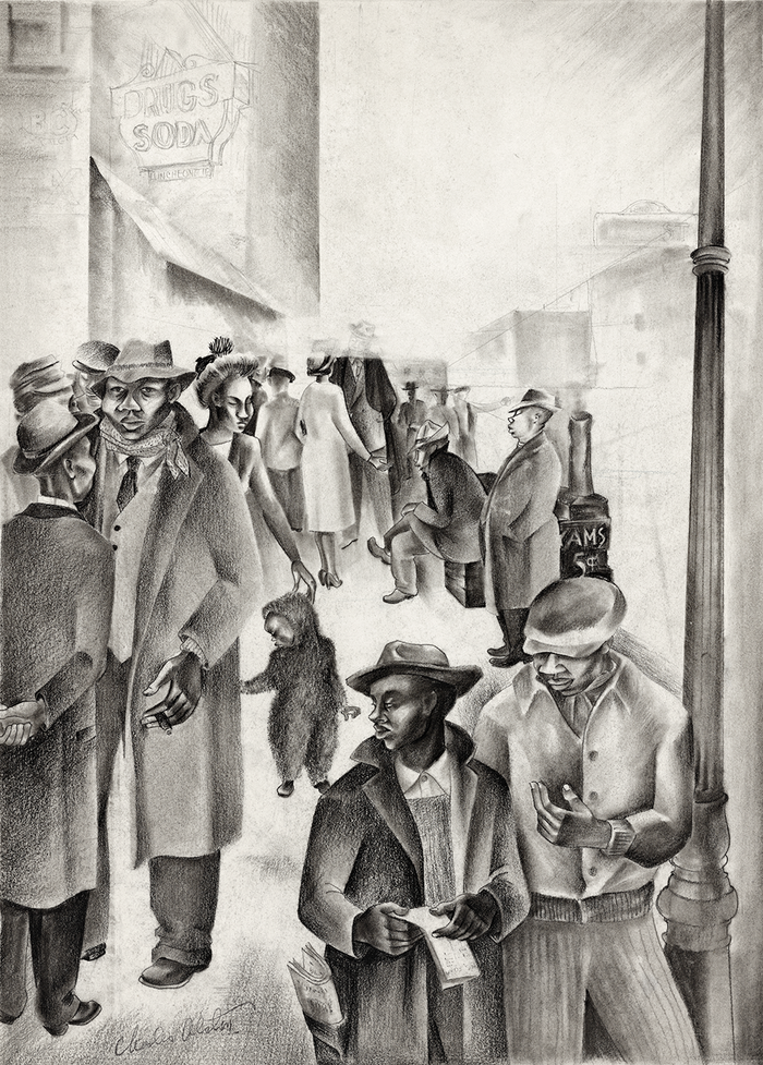 Harlem Street Scene