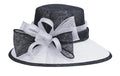 Hat: Two Tone Sinamay