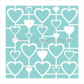 Heart Geometric Stencil