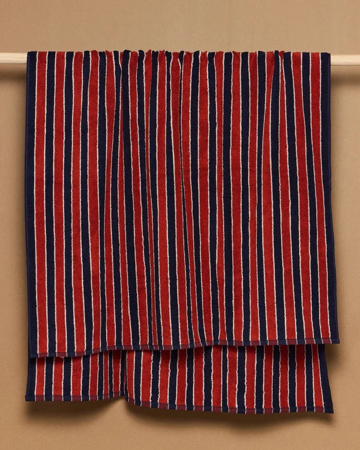 Helena Stripe Pool Towel - Lone Fox