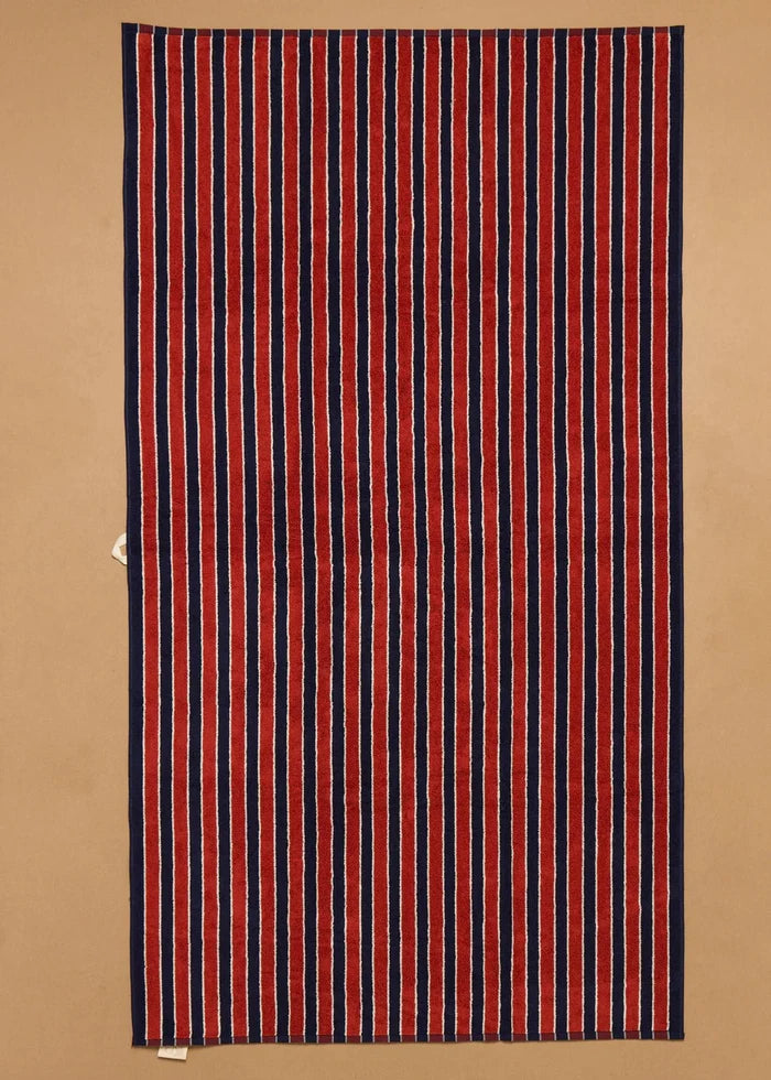 Helena Stripe Pool Towel - Lone Fox