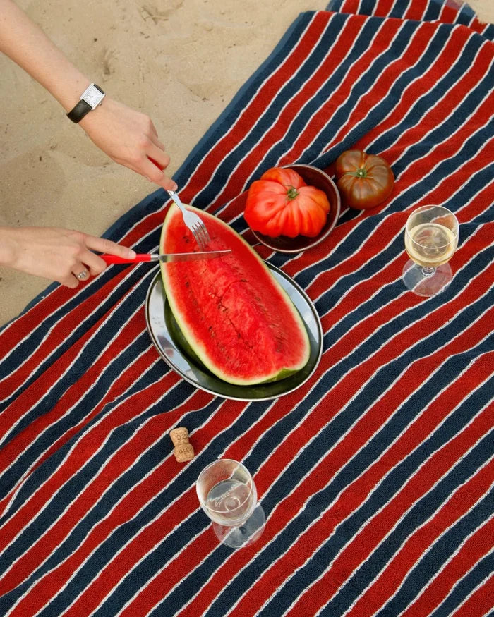 Helena Stripe Pool Towel - Lone Fox