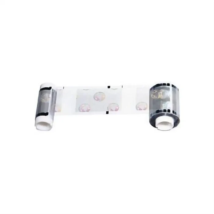 The HID Fargo 82226 Holographic Overlaminate features a high-resolution globe design, making it an ideal choice for enhancing ID card security when used alongside HID Fargo printer ribbons. Each roll provides 500 prints and comes with a white background.