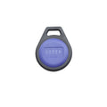HID iCLASS Key II 2050 black moulded keyfob with blue HID insert