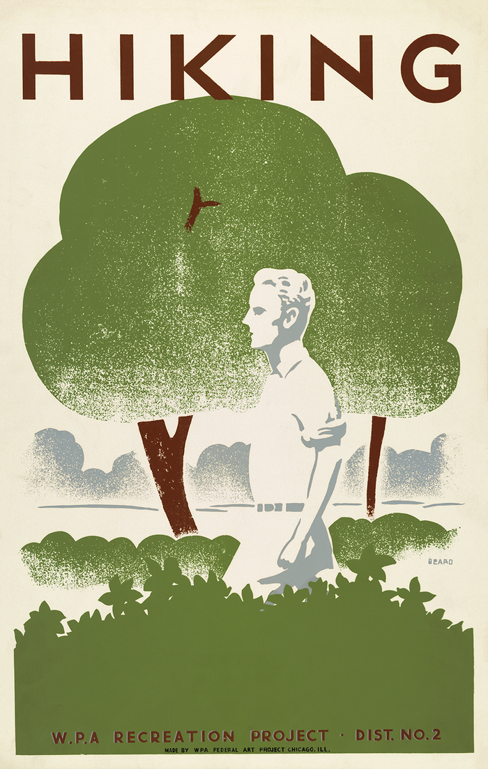 Hiking—WPA recreation project, Dist. No. 2