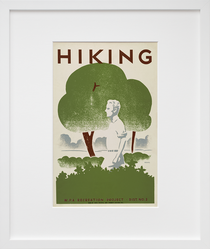 Hiking—WPA recreation project, Dist. No. 2