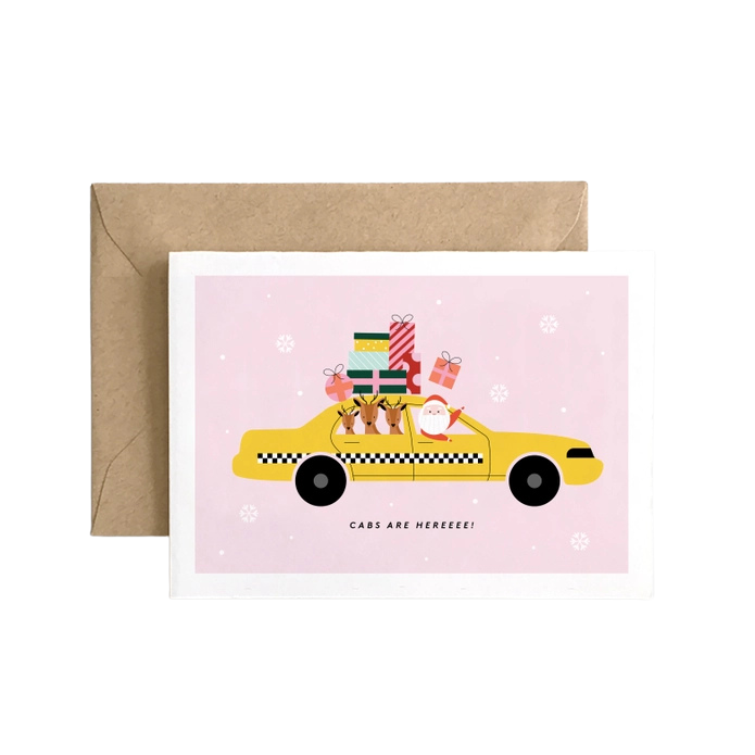 Holiday Boxed Cards: Cabs are Here