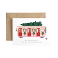 Holiday Boxed Cards: Next Stop: The North Pole - Nyc Subway