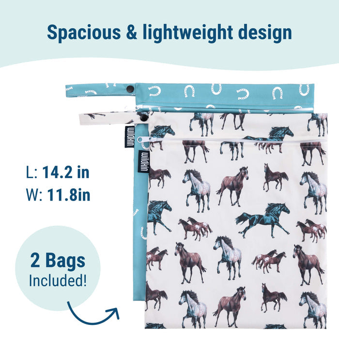 Horse Dreams 2-Pack Wet Bag Set