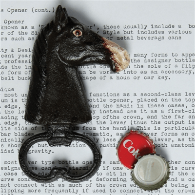 Horse Head Bottle Opener - Lone Fox