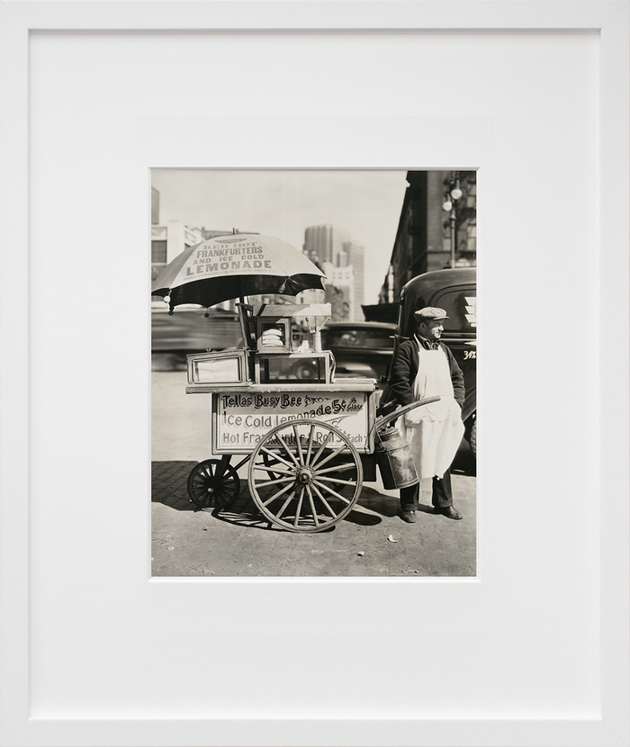 Hot Dog Stand, West St. and North Moore, Manhattan