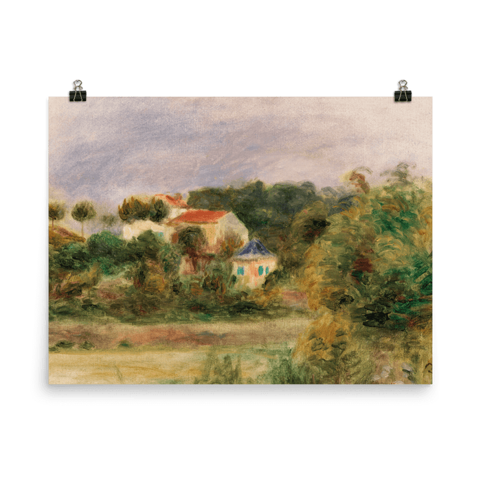 "Houses in a Park" Art Print - Lone Fox