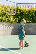 HUNTER GREEN BASKETBALLS | SHORT SET
